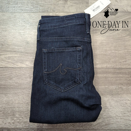 AG Adriano Goldschmied Farrah High Rise Skinny Jeans Dark Wash NWT Size 0 (25)
