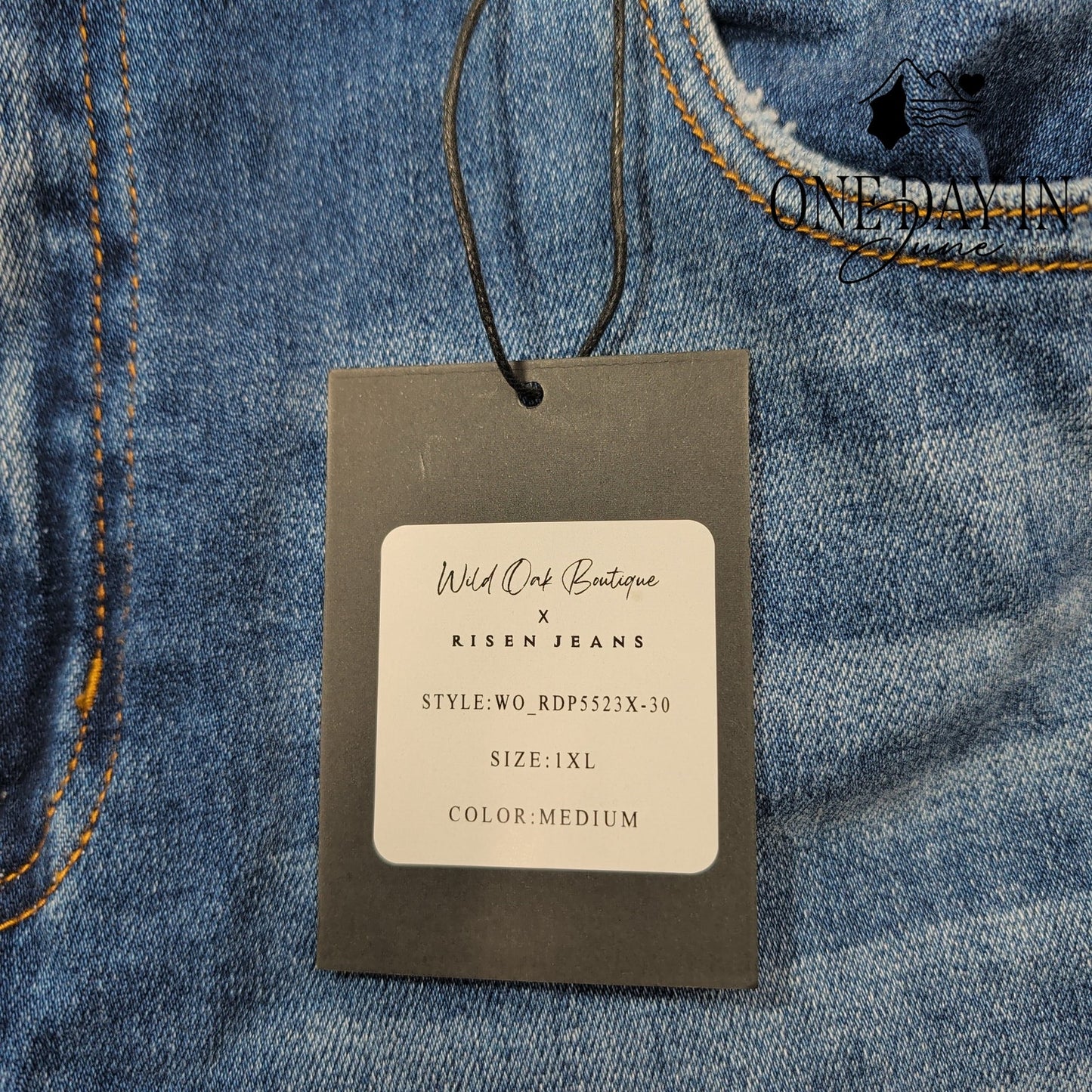 Risen Boot Cut Jeans Size 1X