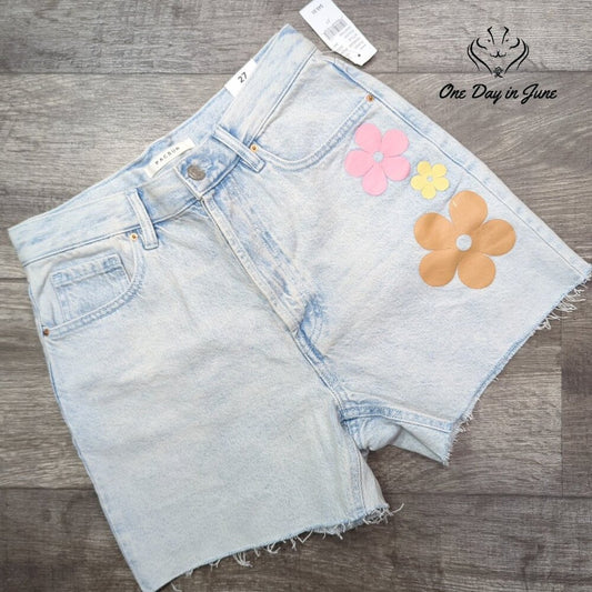 Pacsun 90's Girlfriend Denim Shorts Size 27 (4)