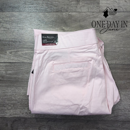 Kim Rogers Tummy Control Capri Pants Size 12