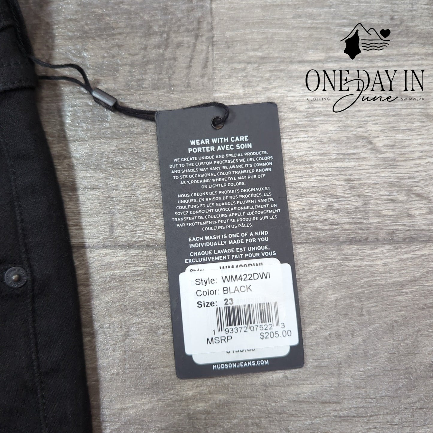 Hudson Collin Mid Rise Skinny Jeans Size 23 (00)