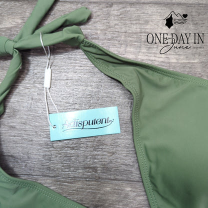 Adisputent Boyshort Bikini Swimsuit Size L