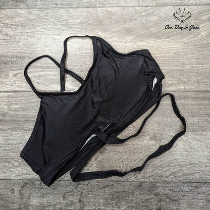 Athmile High Neck Bikini Top Size L