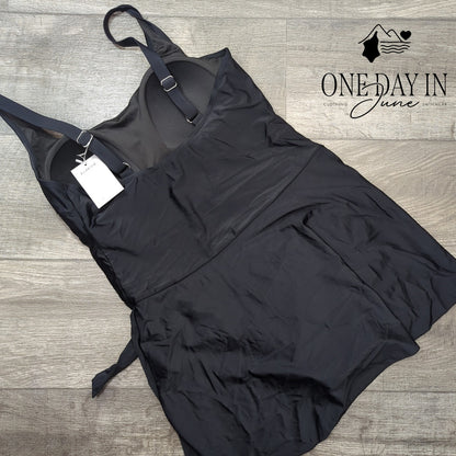 Eomenie Swimdress One Piece Swimsuit Size XL
