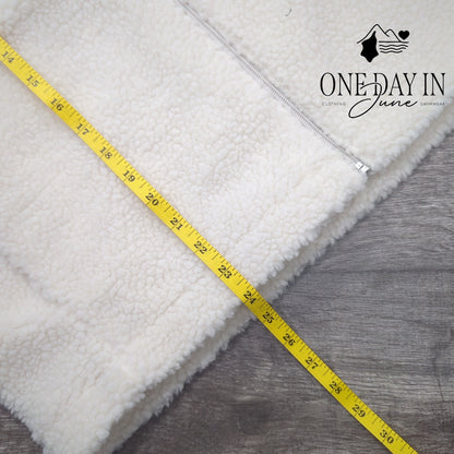 Calvin Klein Sherpa Zip Vest Size L