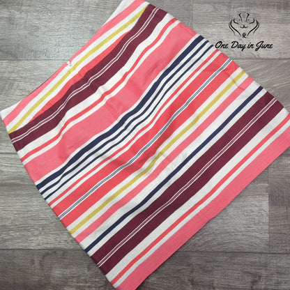 Loft Striped Mini Skirt Size 6