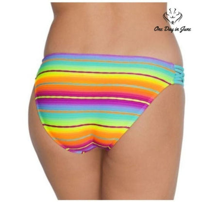 Arizona Jean Co. Juniors Hipster Bikini Bottom Swimwear Size M