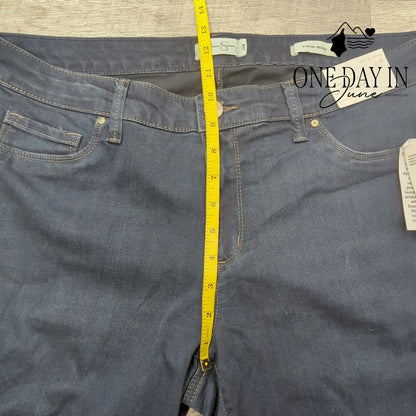Jessica Simpson Plus Size Kiss Me Skinny Flawless Flex Jeans Size 16W