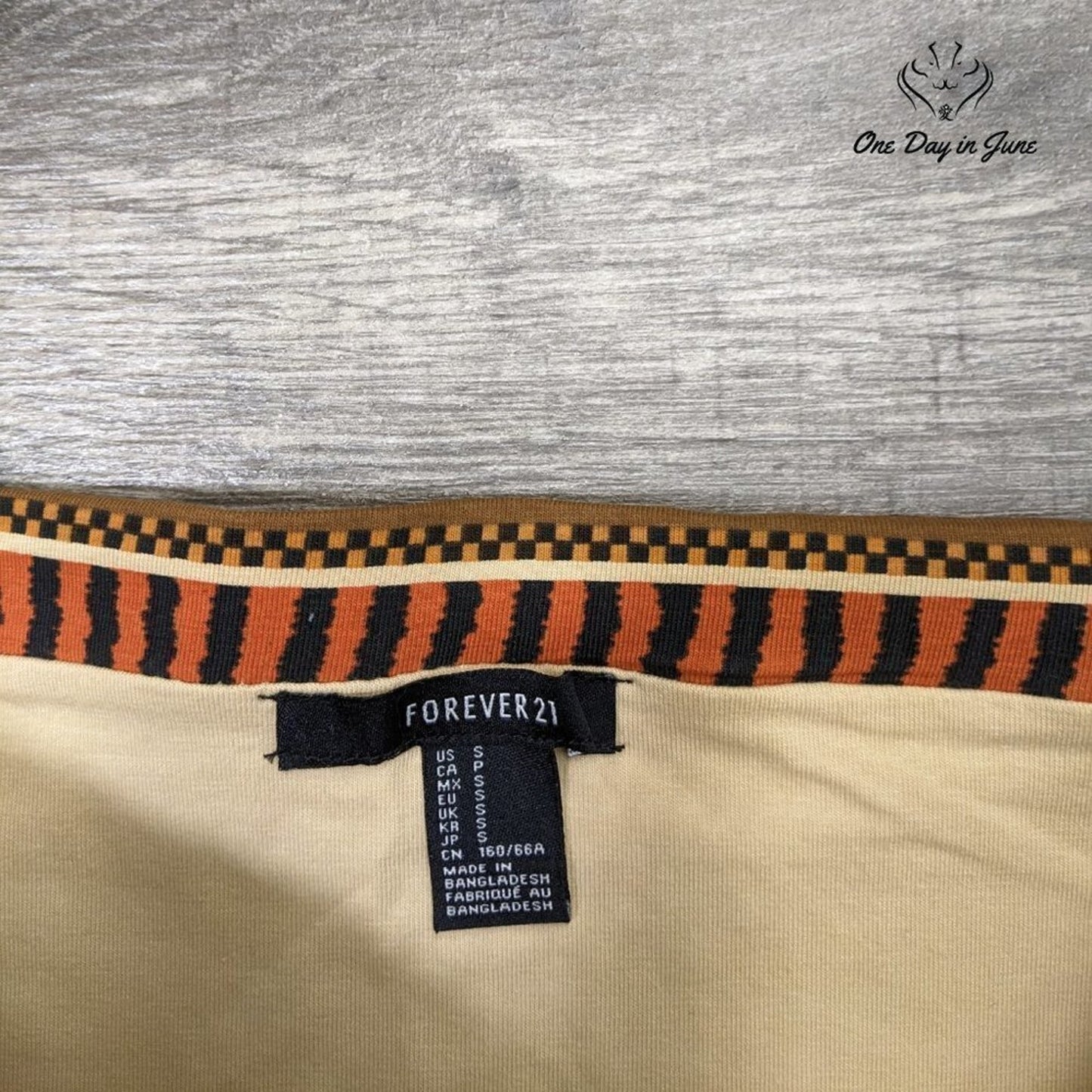 Forever 21 Tribal Print Mini Skirt Size S