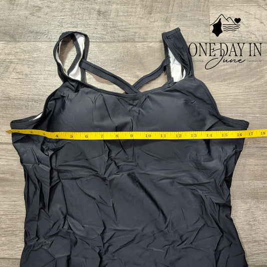 Aleumdr Crossback One Piece Swimsuit Size XL