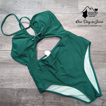 Cupshe Cut Out One Piece Swimsuit Size S