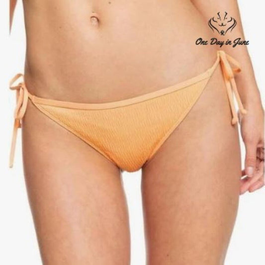 Roxy Darling Wave Mini Tie Side Bikini Bottom Size M