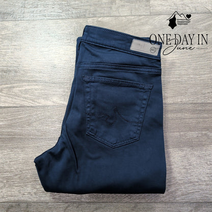 AG Adriano Goldschmied The Legging Ankle Super Skinny Jeans Navy NWT Size 4 (27)