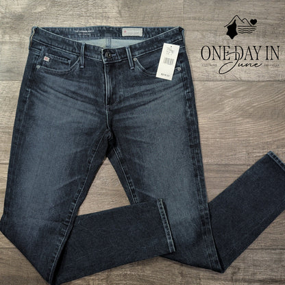 AG Adriano Goldschmied The Legging Ankle Super Skinny Jeans Blue NWT Size 4 (27)