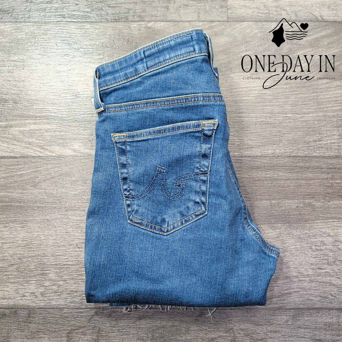 AG Adriano Goldschmied The Legging Ankle Super Skinny Jeans Blue NWT Size 4 (27)