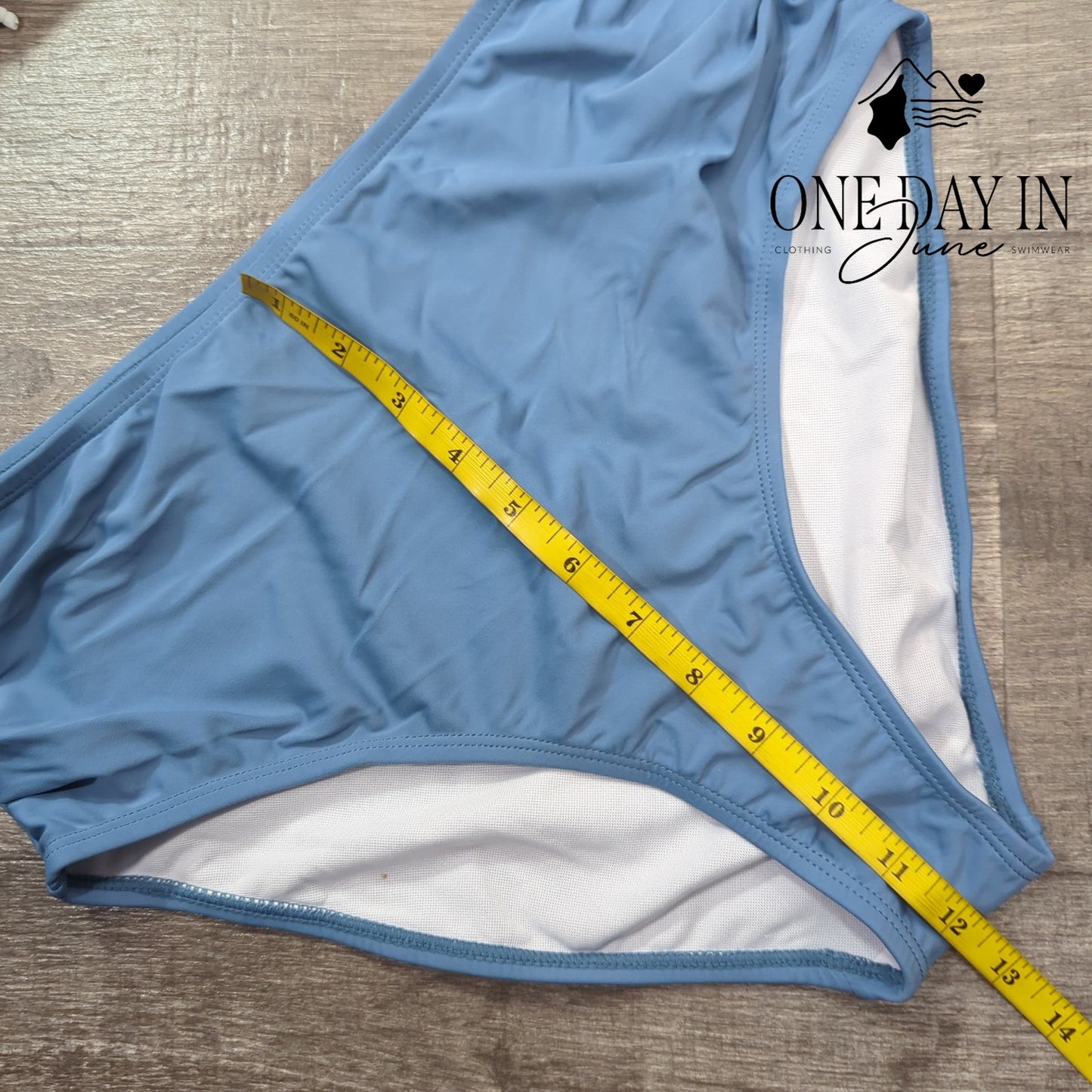 CharmLeaks Drawstring Tankini Swimsuit Size M