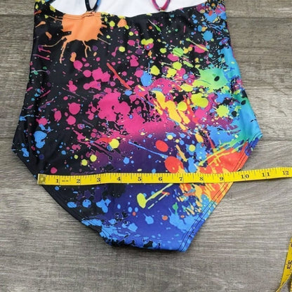 Amzbrly Girls Tie Dye One Piece Size XL