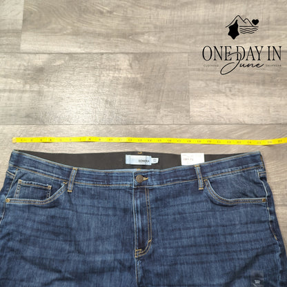 Sonoma Plus Size Distressed Skinny Jeans Size 28W