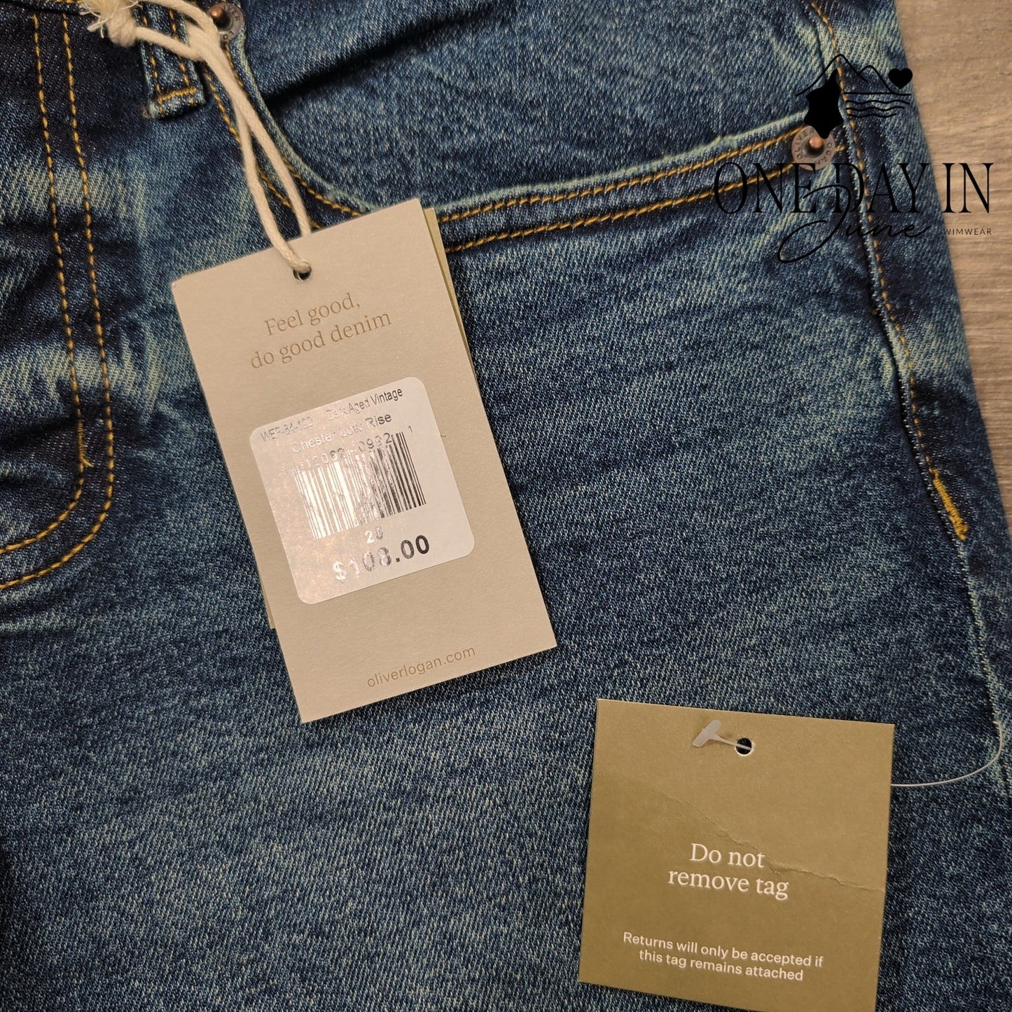Oliver Logan Chester Low Rise STraight Leg Jeans Size 0 (25)