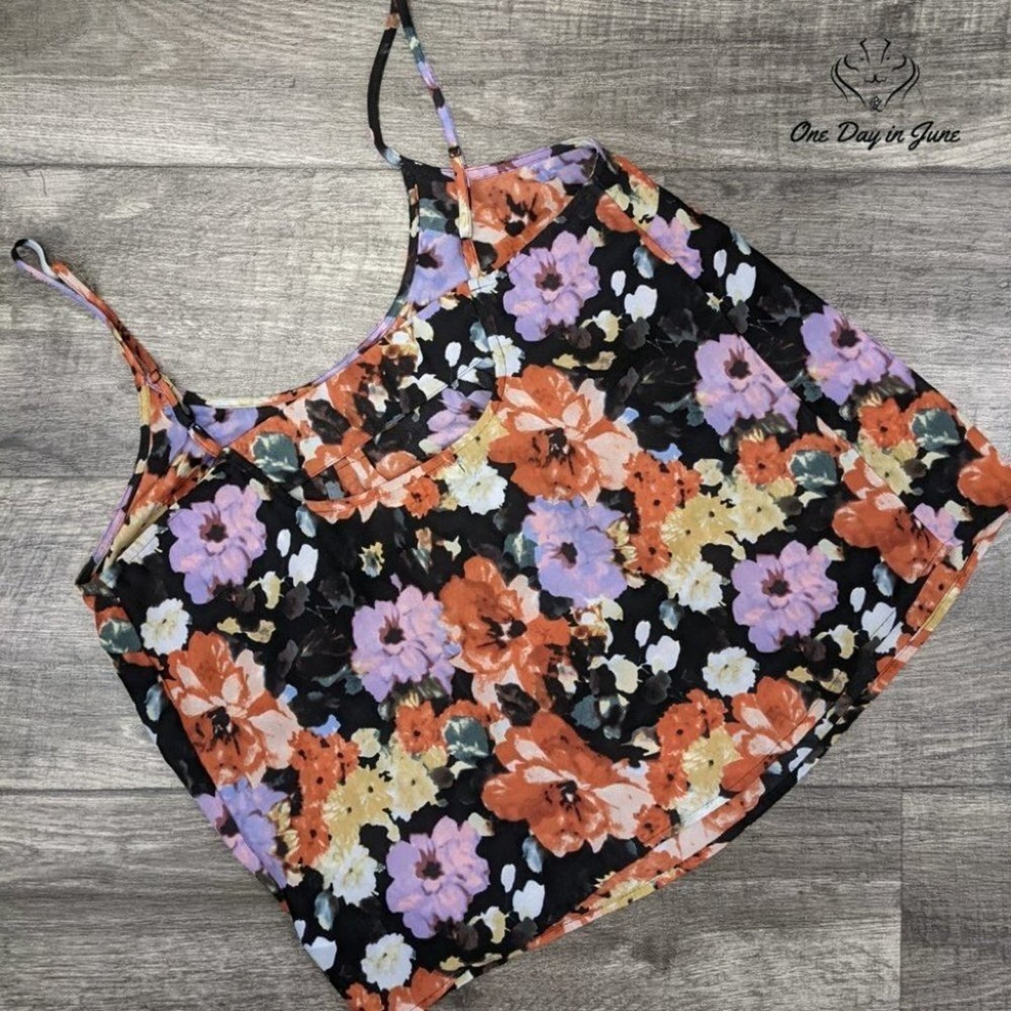 Kimchi Blue Floral Tank Top Size M