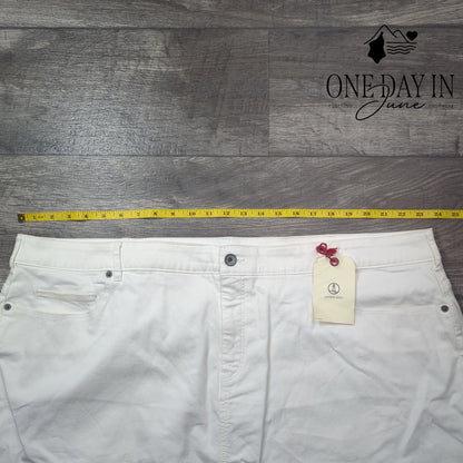 Land's End Plus Size Denim Skirt Size 26W