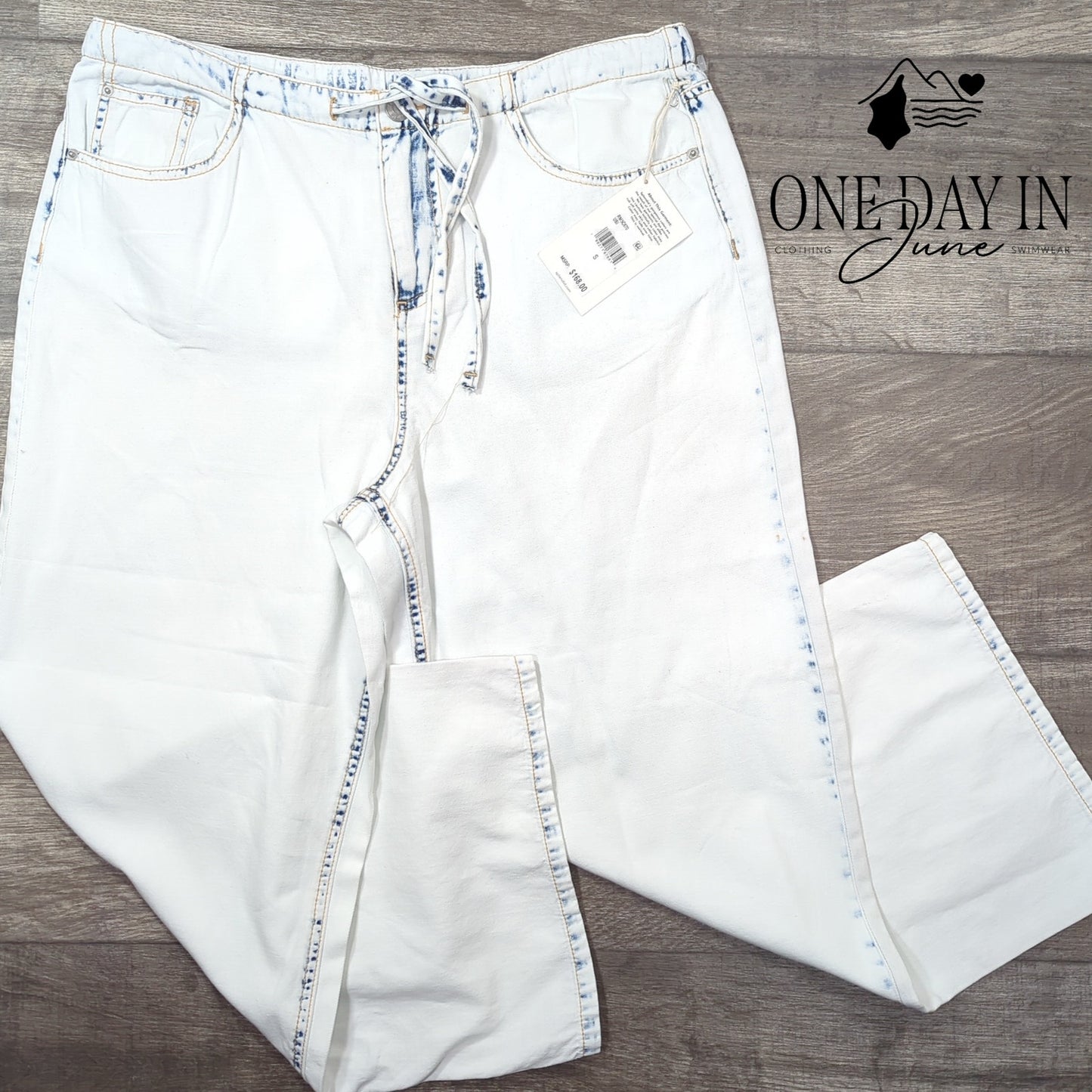 Splendid Wide Leg Crop Jeans Size S