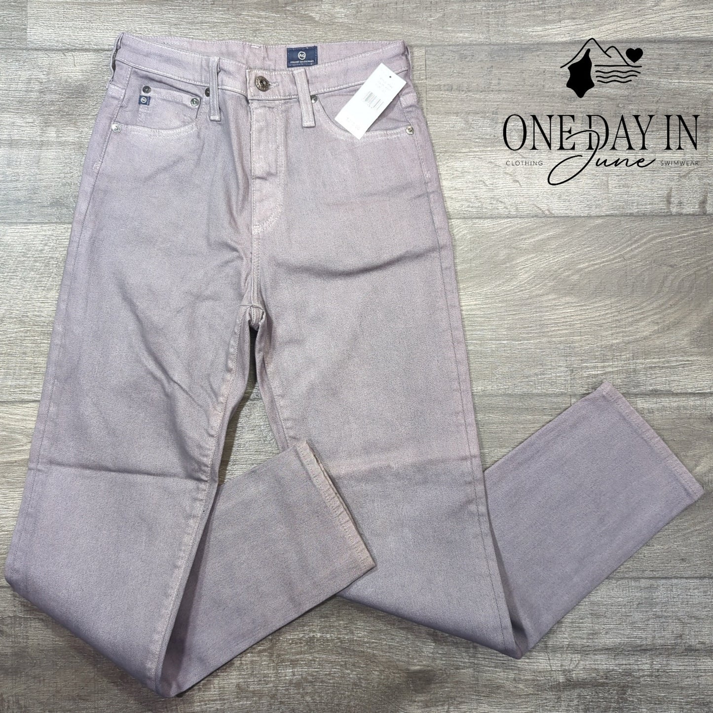 Adriano Goldschmied Regular Fit Straight Leg Mid Rise Jeans Size 27 (4)