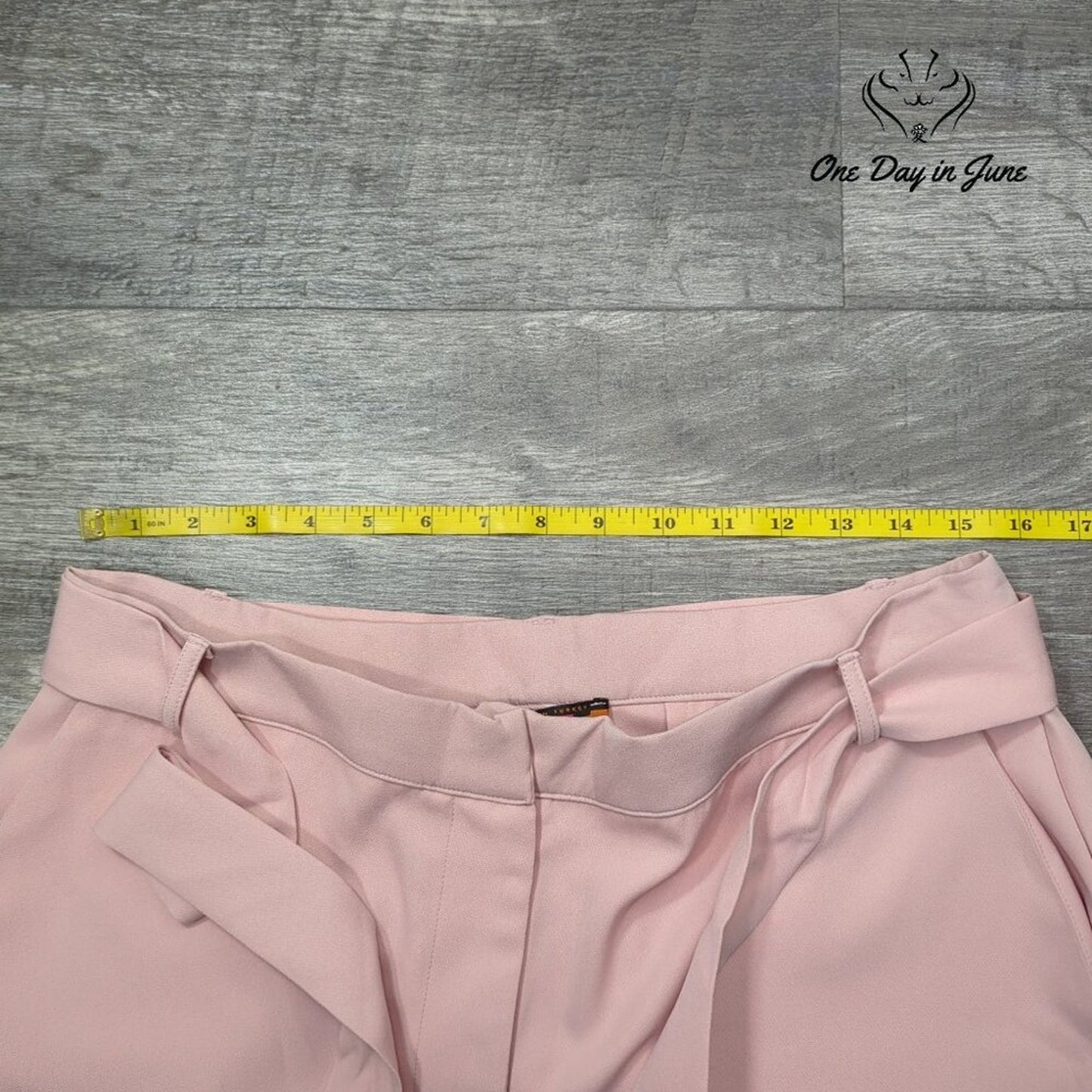 Isle by Melis Kozan Tie Belt Shorts Size L
