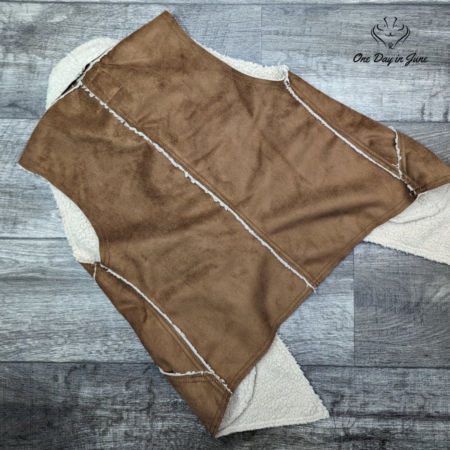 Sanctuary Fleece Lined Vest Size S