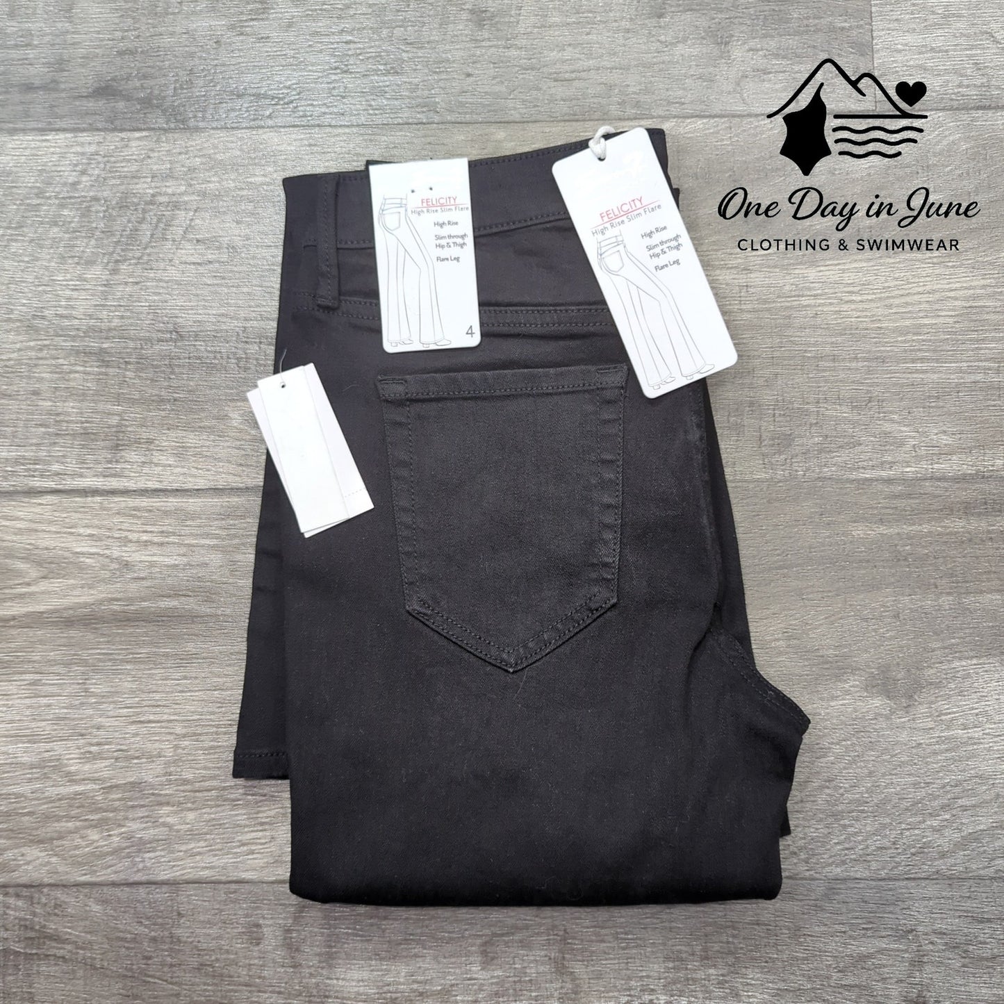 Seven7 Felicity High Rise Slim Fit Jeans Size 4