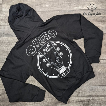 Tultex 2016 Heart World Tour Hoodie Size XS