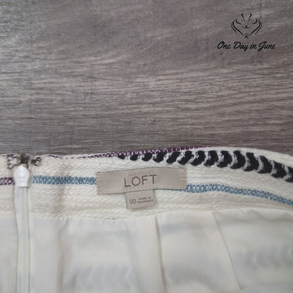Loft Mini Skirt Size 00