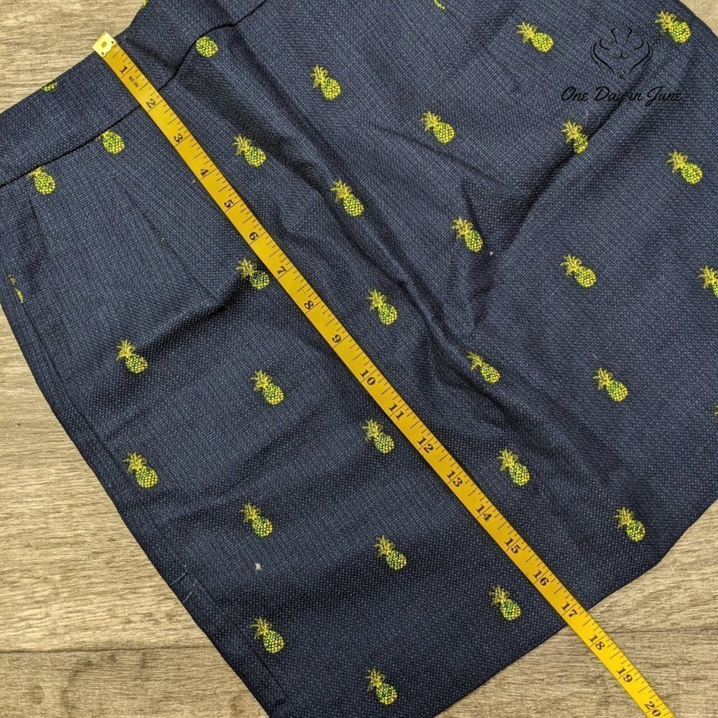 J. Crew Pineapple Mini Skirt Size 0