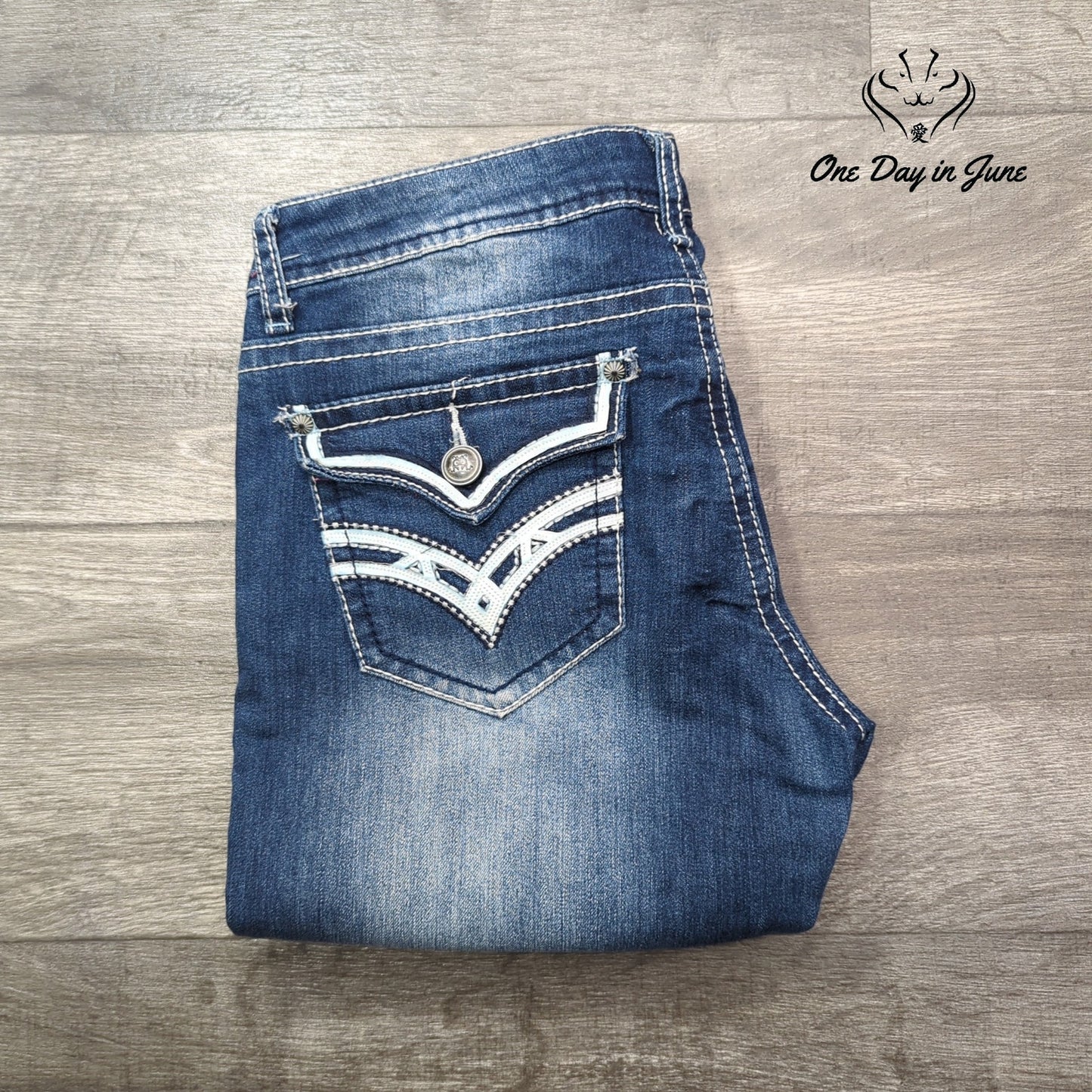 ZCO Jeans Juniors Straight Leg Jeans Size 11