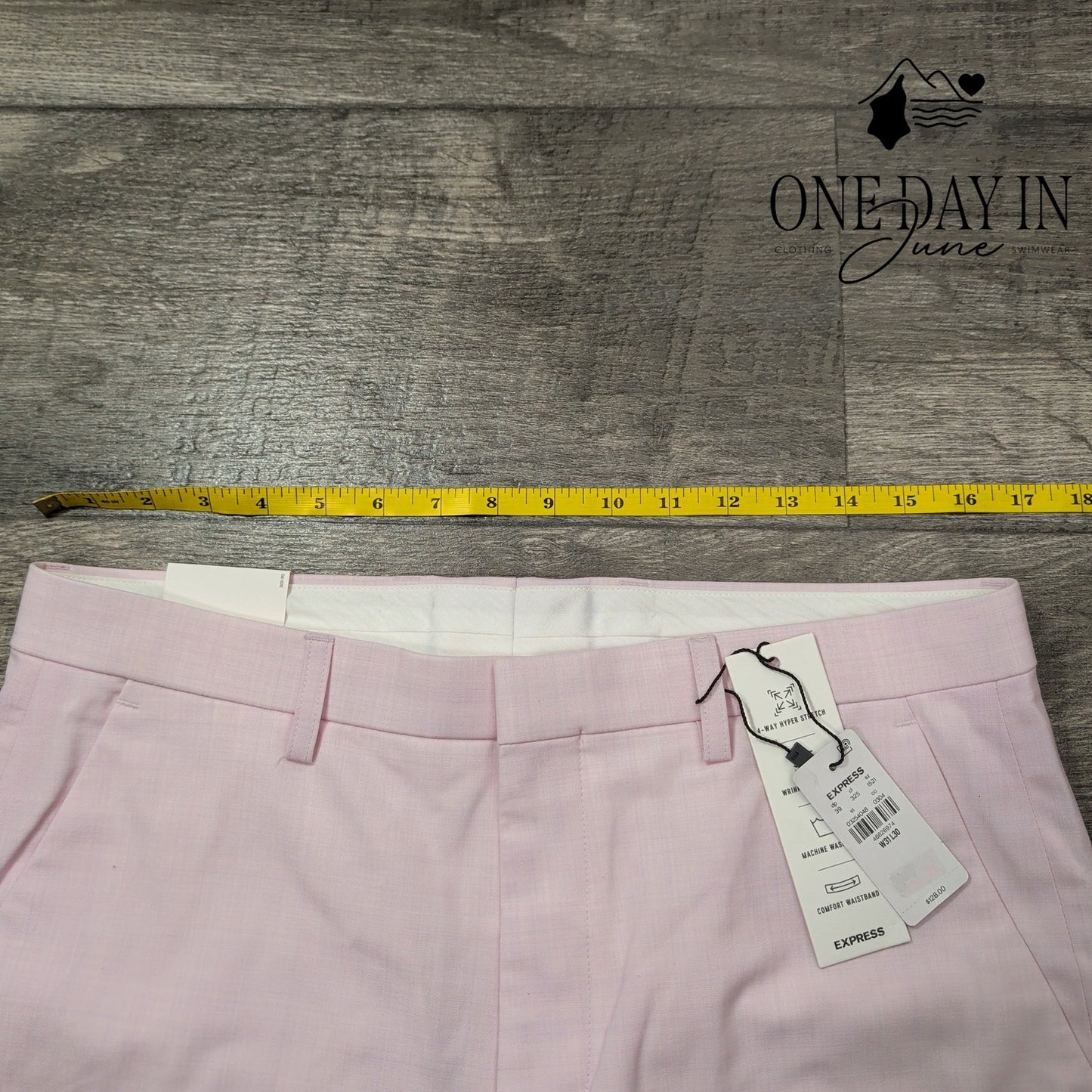 Express Slim Fit Wool Pants Size 31X30