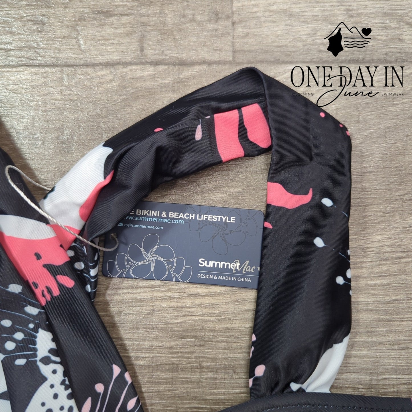 Summer Mae Floral Boyshort Swimdress Swimsuit Size 2XL