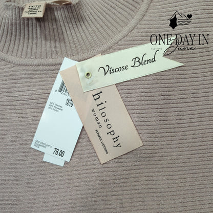 Philosophy Pull Over Knit Sweater Size 1X