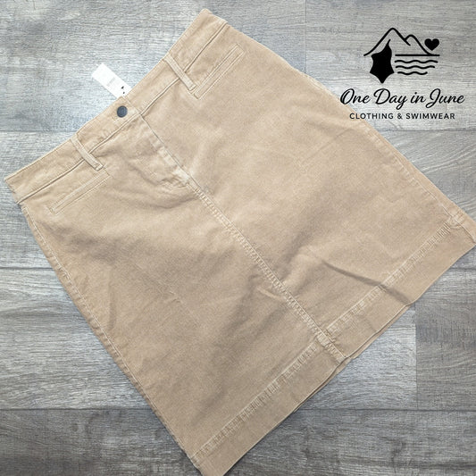 Talbots Corduroy Mini Skirt Size 6