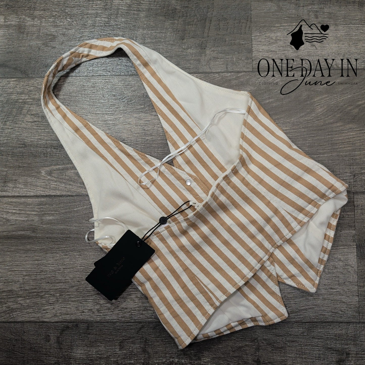 Rag & Bone Halter Ethel Vest Size 00