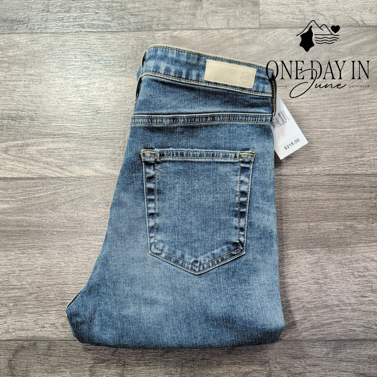AG Adriano Goldschmied The Sophia High Rise Skinny Jeans Blue NWT Size 4 (27)