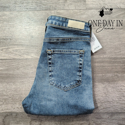 AG Adriano Goldschmied The Sophia High Rise Skinny Jeans Blue NWT Size 4 (27)