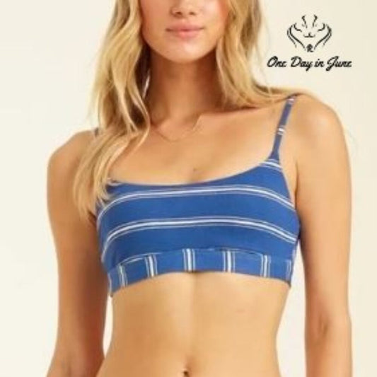 Billabong Sea Beyond Mini Crop Bikini Top Size XL