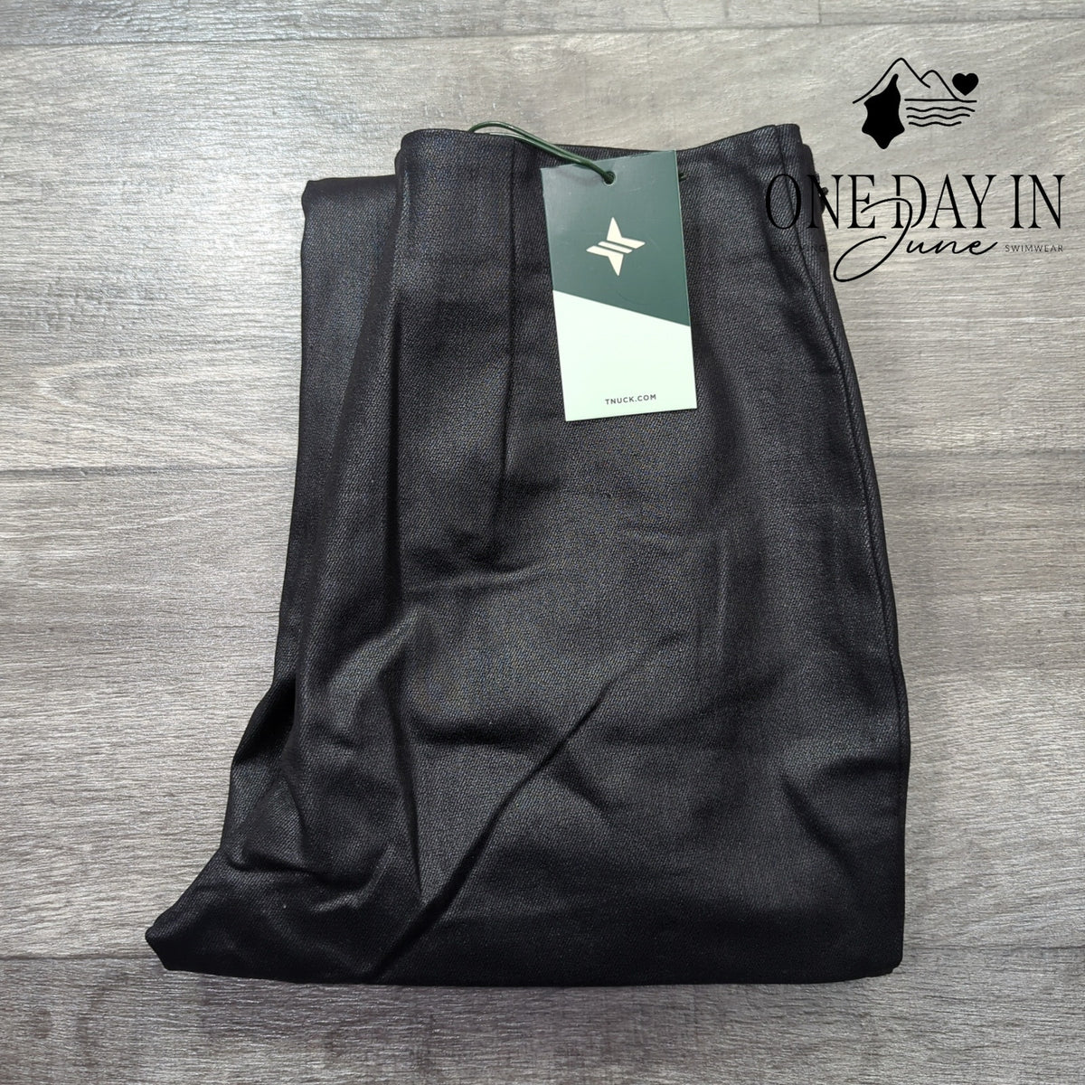 Tuckernuck Black Wax Ashford Pants High Rise Kick Flare NWT Size L