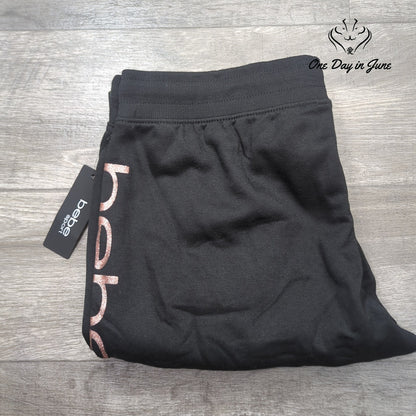 Bebe Sport Glitter Stripe Jogger Pants Size 1X