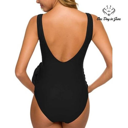 Tempotrek Tie Front Maternity One Piece Swimsuit Size M