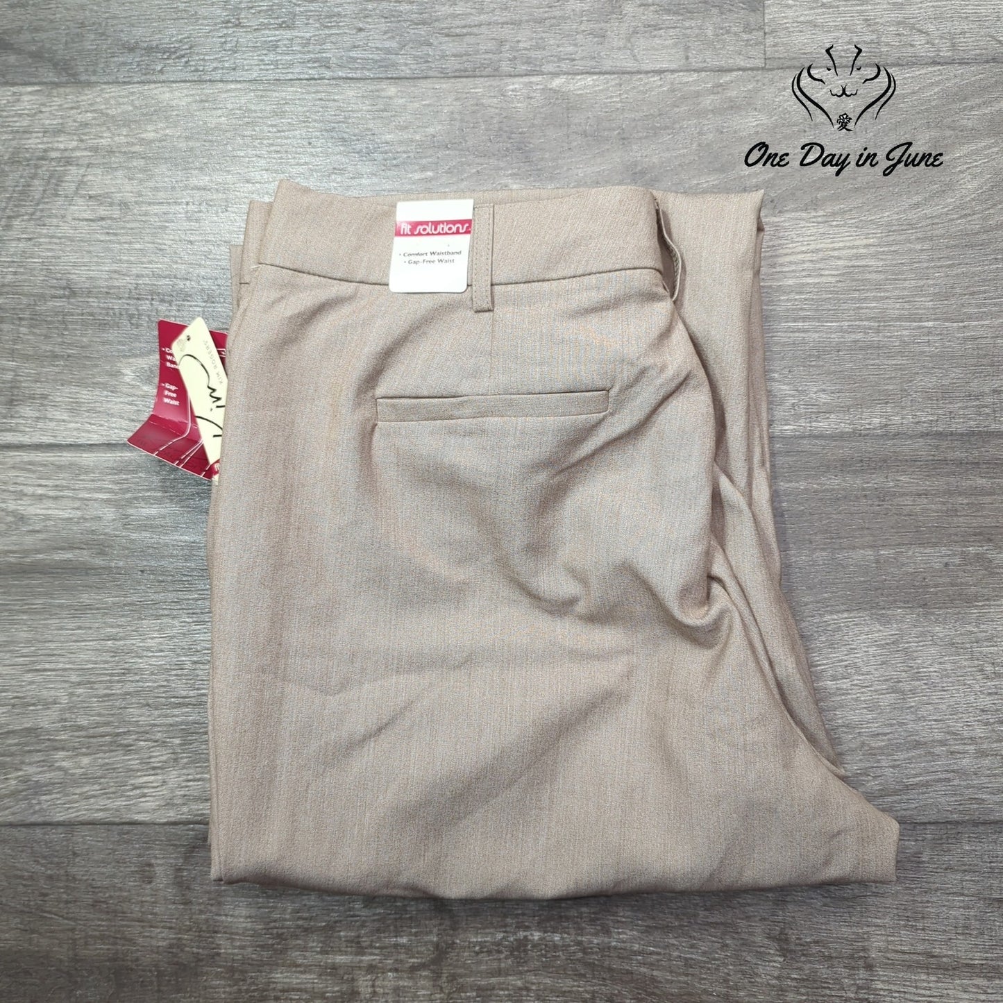 Kim Rogers The Solution Comfort Waist Dress Pants Size 14