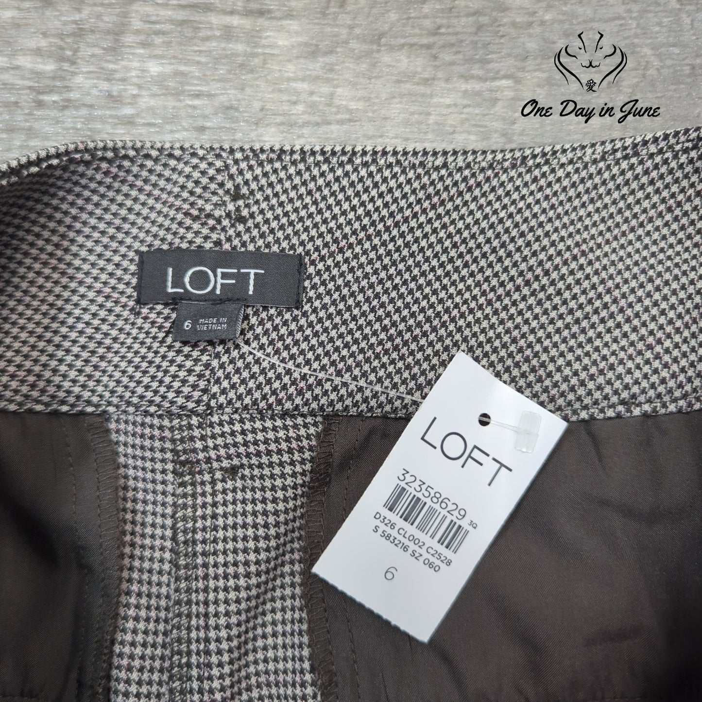 Loft Straight Leg Dress Pants Size 6