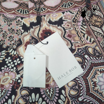 Hale Bob Michelle Flared Pants Size M