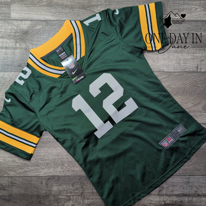 NFL Team Apparel Green Bay Packers Aaron Rodgers #12 Women's NWT Size XL