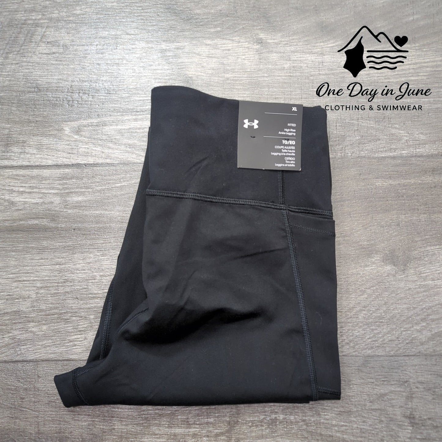 Under Armour Fitted High Rise Ankle Legging Pants Size XL